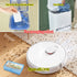 Floor Cleaner Sheets for Mopping Concentrated Multi-Surface Cleaner for Non Stubborn Stains, Multifunction Cleaning tablets Sheets, Portable box F...
