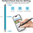 Stylus Pens for Touch Screens,10 PACK 2 in 1 Capacitive Apple Pen ipad Stylus Pencil Universal Stylus Pen for iPad iPhone Android Phone Samsung Ga...