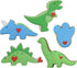 Ann Clark Cookie Cutters Dinosaur Cookie Cutters 5-Pc Set Made in USA, Triceratops, Stegosaurus, T-Rex, Brontosaurus, Dino Footprint...
