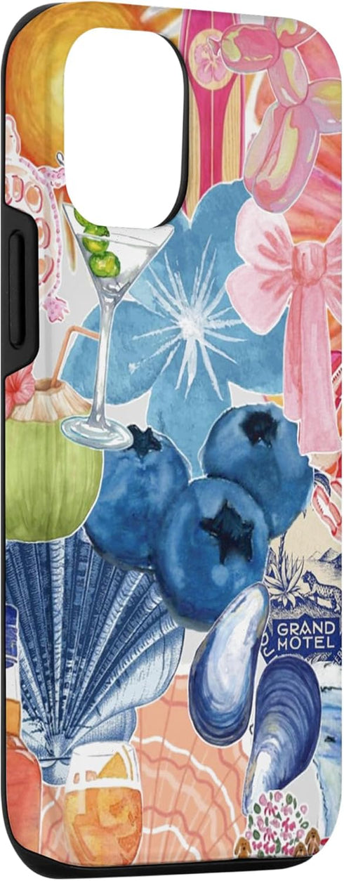 iPhone 13 Aesthetic Italian European Summer Preppy Collage Case...