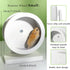 6.0 Inch Grey Hamster Wheel Wooden Silent Training Exercise Wheel Quite Running Spinner Wheel for Dwarf, Gerbil, Guinea Pig, Hedgehog, Chinchilla ...