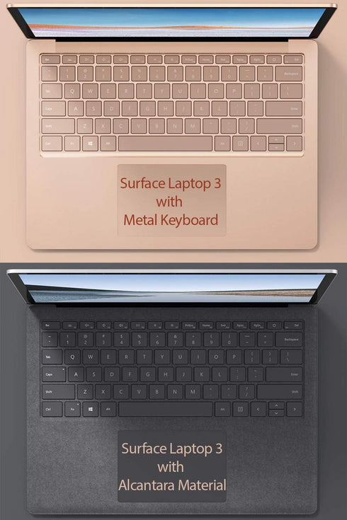 mCover Case Compatible for 13.5" Microsoft Surface Laptop 5/4/3 - Metal Keyboard ONLY (NOT Fitting with Cheaper Surface Laptop Models with Alcanta...