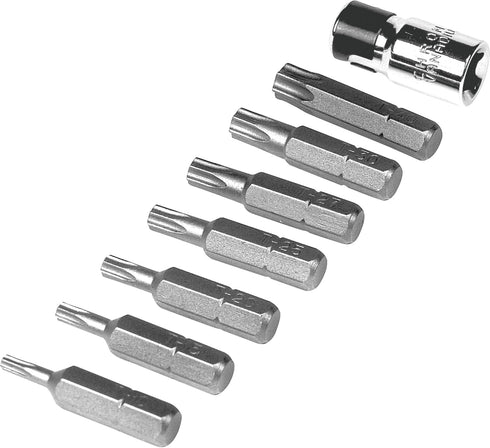Performance Tool W1386 8-Piece Tamper Resistant Star Bit Set...