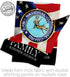 Breeze Decor Army National Guard Family Garden Flag Armed Forces ANG United State American Military Veteran Retire Official House Banner Small Yar...