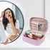 Portable Women Makeup Bag,Travel Toiletry Bag,Skincare Cosmetic Bag,Toiletries Organizer Storage Bag...