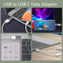USB to USB C Adapter,USB C Female to USB Male Adapter OTG Converter for MacBook, Ipad, Desktop, Laptops, Projector, Chargers-2PCS...