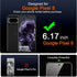 Ferilinso 4 Pack Privacy Screen Protector for Google Pixel 8 with 4 Pack Tempered Glass Camera Lens Protector Accessories Phone Case Friendly Prot...
