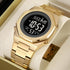 Men's Wrist Watches Stainless Steel Digital Watch Men, Hexagon Designer Watch for Men, Waterproof Watch with Alarm Date & Light...