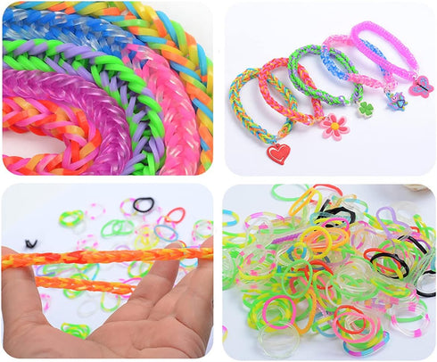 Loom Bracelet Making Set, Rubber Bands Bracelet Kit for Kids, Refill Kit for Girls & Boys, Friendship Bracelets Maker kit Jewelry Making...