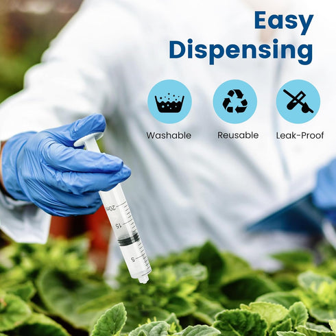 60ml Sterilization Packing Syringe with 14Ga 1.5 Inch Blunt Tip Dispensing Needles and Storage Caps and Needle Caps for Engineered Fluid?Glue Appl...