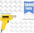 1000 Pieces Hot Staples Welding Rods Bumper Repair Welding Wire for Repair Machine Car Bumpers Dashboards Lamp Holders Plastics Rings Daily Plasti...