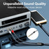 3.5mm to RCA Audio Cable, HiFi Sound Headphone Jack Adapter Metal Shell RCA Y Splitter RCA Auxiliary Cord 1/8 to RCA Connector for Phone Speaker M...