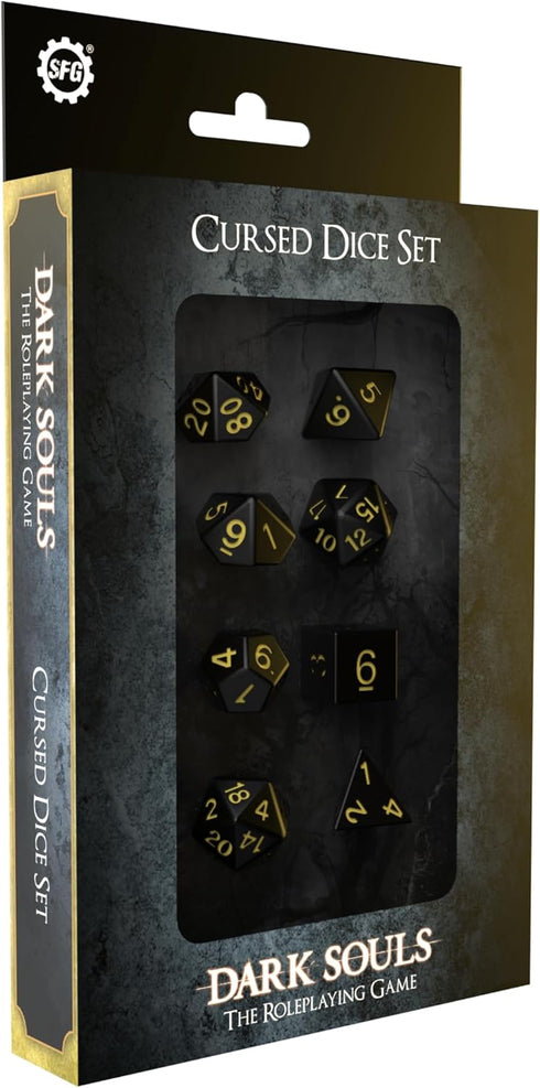 Steamforged Games Dark Souls The Roleplaying Game Cursed Dice Set...