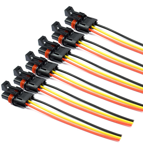 Bus Bar Pulse Power Plugs Pigtail Replacement for Polaris Plug 2018 2019 2020 2021 2022 2023 2024 Ranger XP 1000 / RZR/Pro RS1 General Bus Bar Har...