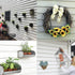 LEGLO No-Hole Needed Vinyl Siding Hooks Hangers for Hanging 8 Pack fot Picture Water Pump Wall Hooks for Hanging Frames...