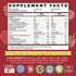 Vegan Iron Gummies Supplement - with Vitamin C, A, B-Complex, Folate, Zinc for Adults & Kids - Blood Builder & Energy Support for Iron Deficiency,...