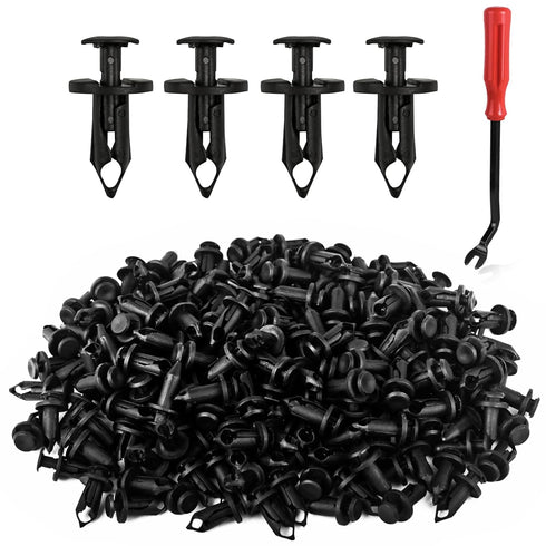 150pcs ATV UTV Body Fastener Rivets Push Pin Compatible with Can Am 293150089 Polaris 7661855 RZR Ranger Suzuki Kawasaki Rancher 90653-HC4-900 Pla...