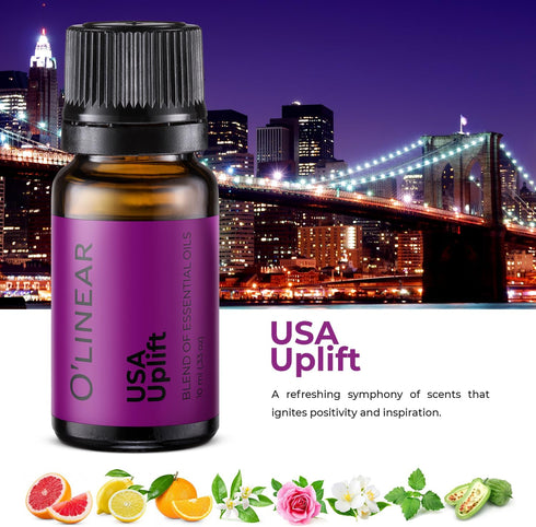 Scent of Adventure Essential Oils Set 6 Aromatherapy Diffuser Blends for Home Office Humidifier Car Fresheners Premium Grade Relaxation Scented Oi...