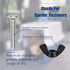 M6 Pet Carrier Fasteners Kennel Replacement Bolts for Plastic Cat Crate and Dog Crate Dog Kennel Accessories Cat Cage Carrier Parts(12 Set)...