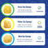 Baby Buddy Natural Yellow Sea Sponge, Newborn Bath Time Essential, Soft and Gentle for Tender Skin, Hypoallergenic and Biodegradable, 1 Pack...