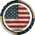 Vintage American Flag Steering Wheel Cover with 2 Pieces Car Coasters Stretch Cushion Cover Car Accessories Set...