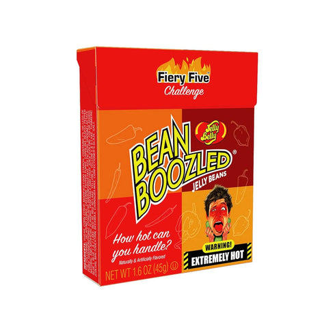 Jelly Belly BeanBoozled Fiery Five Flip Top Box - 1.6 oz - Genuine, Official, Straight from the Source...