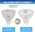 Simba Lighting LED MR16 3.5W 12V Light Bulb (6 Pack) 20W Halogen Spotlight Replacement for Landscape, Accent, Track Lights, Desk Lamps, BAB C, GU5...