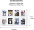 128 Pockets Mini Photo Album for Fujifilm Instax Mini 70 7s 8 8+ 9 11 25 50s 90, Polaroid Z2300, Polaroid PIC-300P Film Instant Camera & Name Card...