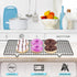 Tebery 4 Pack Black Heavy-Duty Wire Cooking Rack Baking Racks, Nonstick Baking & Cooling Grid for Roasting, Cooking, Grilling, Drying - 16" x 10"...