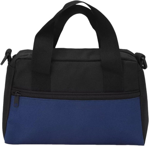 14 Inch Wide Mouth Tool Bag, Oxford Tool Tote Bag for Men, Large Capacity Handbag for Electricians, Multi-function Tool Organizer Pouch Storage Wr...