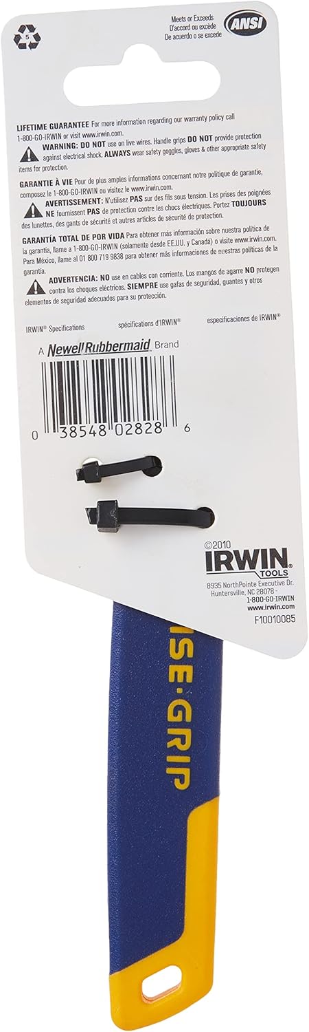 IRWIN VISE-GRIP Adjustable Wrench with Comfort Grip, SAE, 6-Inch (GIDDS2286372) (2078606)...