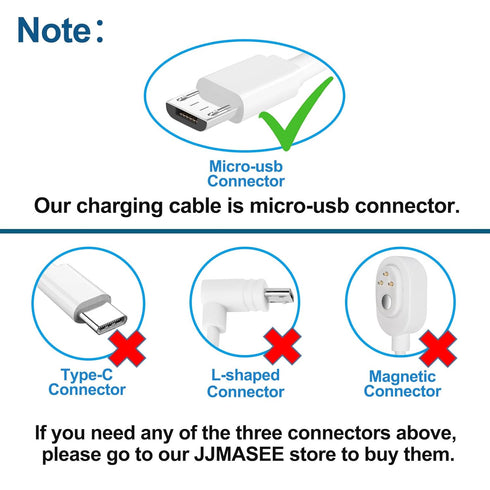 2Pack 26FT Power Extension Cable for Wyze Cam V3/V4/OG/V3 Pro, Arlo Essential, Eufy, SimpliSafe, KasaCam, Blink (Not for Wyze Pan v3), Charging Po...
