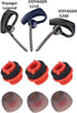 3X Replacement Ear Tips for Plantronics Voyager 5200 Series Headset Headphones,Ultra Comfort Silicone in-Ear Eartips for Poly Voyager 5210 5220 Ea...