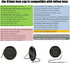 62mm Snap-On Lens Cap for Nikon Nikkor Z 50-250mm/85mm F1.8D/105mm F2.8G 60mm F2.8 Lens for Z50, for Sony RX10 CX900E AX100E E18-200LE II E10-8 Le...