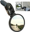 Hafny Bar End Bike / Bicycle Mirror, Stainless Steel Lens , Safe Adjustable Rearview Cycle / E-bike Mirror, HF-MR083 (Black 62mm)...