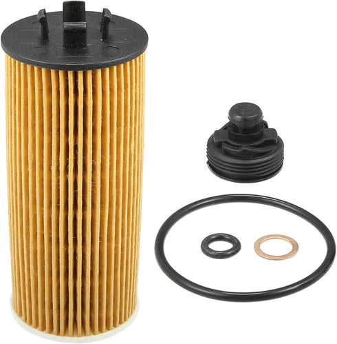 X AUTOHAUX Engine Oil Filter Replacement 11428570590 11428575210 Oil Fuel Filter for Mini Cooper Clubman Base S 1.5L L3 - Gas 2.0L L4 - Gas 2016...