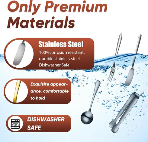 Cheese Butter Spreader Knives Set Charcuterie Accessories Stainless Steel Spreader Knives Charcuterie Boards Utensils Mini Serving Tongs Spoons an...