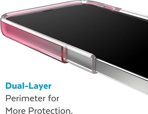 Speck Clear iPhone 14 & iPhone 13 Case - Drop Protection, Scratch Resistant Dual Layer Slim Phone Case for 6.1" iPhones - Anti-Yellowing & Anti-Fa...