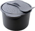 Dependable Industries Inc. Essentials Multi Use Microwave Rice and Grain Cooker Vegetable Steamer with Mixing Serving Paddle and Measuring Cup BPA...