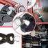 9 inch Ear Clamp Pliers Carbon Steel Ear Clamp Pincer Tool Single Ear Clamp Pincers Crimping Tool Remove Clamp Crimp Pliers Nail Puller Tool...