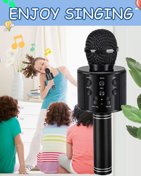 Kids Toys Age 3-12, Karaoke Microphone for Kids Birthday Presents Gifts for 5 6 7 8 9 10 11 12 Year Old Girls Boys Toys for 4-11 Year Old Girl Boy...