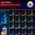 FULLOSUN Baseball 3D Night Light, Sport Gifts Bedside Lamp for Xmas Holiday Birthday Gifts for Kids Baseball Fan with Remote Control 16 Colors Cha...