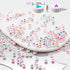 Letter Beads Kit, 26 Alphabet Beads with Heart Beads for Friendship Bracelets Necklace Jewelry Making (Colorful Letter)...