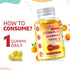 Vitamatic Sugar Free Vitamin D3 10000 IU - 120 Pectin Based Gummies - Great Taste - Healthy Bones, Mood & Immune System Function - Non-GMO - 120 S...