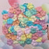Handmade100 pcs Patch Starburst Flowers 29x29mm Mulberry Paper Flowers Scrapbooking Wedding DIY Craft Supplies Card (Pastel Tone)...