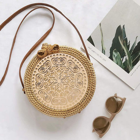 Healifty Basket Weaving Supplies 2pcs DIY Knitting Crochet Wooden Bag Bottom Shaper Handbag Purse Base Shaper Style 2 Basket Weaving...