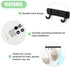 Ihomepark Coat Hooks Wall Mounted, Heavy Duty Metal 5 Coat Hanger Rack for Coat Hat Towel Purse Robes Keys Mudroom Bathroom Entryway (1 Pack, Blac...
