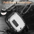 Olytop Rugged Armor Case Cover for Google Pixel Buds Pro Case with Lock Clip & Cleaner Pen, Shockproof Protective Hard Skin with Carabiner Men Wom...