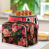 Flower Peony Toaster Cover 4 Slide Wide Slot Small Appliance Decoration Accessories, Dustproof Bakeware Cover Toaster Machine Cover, Red...