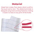 Dealmed Large Abdominal Binder 3-Panel, 9", 60" -75” Waist Compression Wrap for Women and Men Support Belt to Stabilize Core and Improve Muscle To...